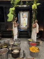 Pujana at HH Shrimat Pandurangashram Swamiji Sannidhi on Samaradhana Divasa (16 June 2026)